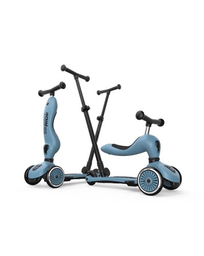 Трехколесный скутер Scoot&Ride Highwaykick, синий