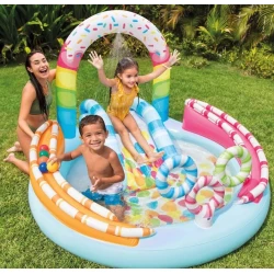 Надувной бассейн Intex H57225588144, 170x168x122 см, 165 л, разноцветный