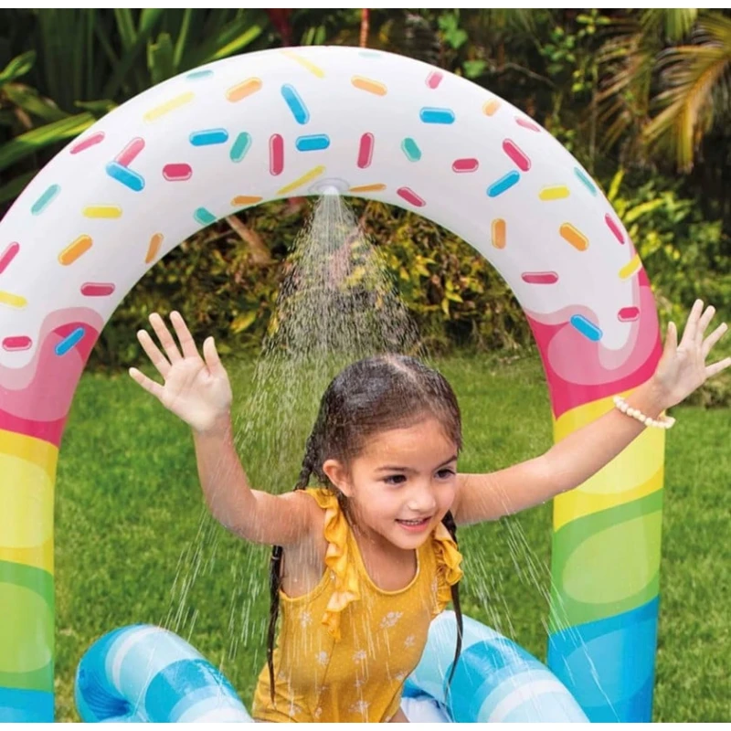 Надувной бассейн Intex H57225588144, 170x168x122 см, 165 л, разноцветный