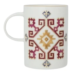 Кружка Porland Arabesque, фарфор, белая, 320 мл