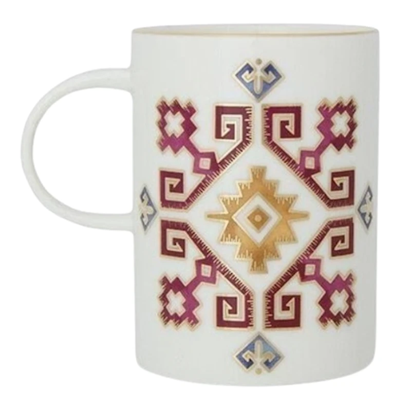 Krujka Porland Arabesque, farfor, ağ, 320 ml