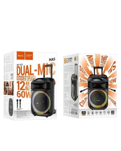 Portativ dinamik Hoco HA5 Winner Black