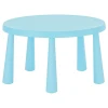 Детский стол IKEA MAMMUT 105.819.94, голубой