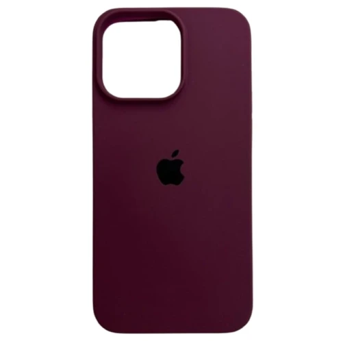 Çexol Silicone для iPhone 14 Pro Max Bordo