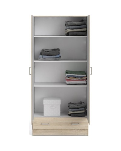 Şkaf Art Mebel Art-80-29, bej, laminat, 210х80х50 sm