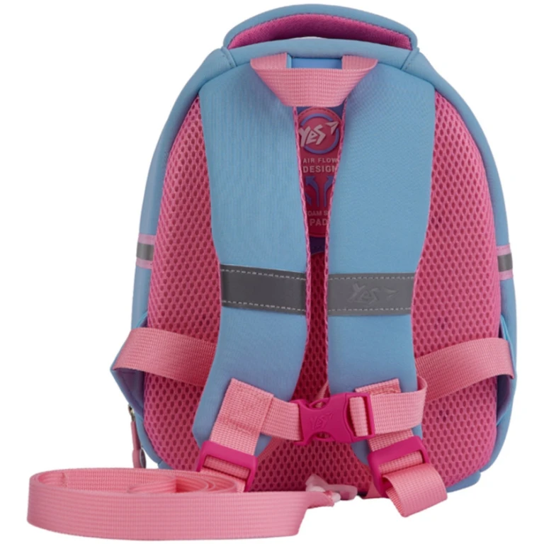 Рюкзак для дошкольников Yes K-33, Eva/полиэстер, 25x20x9 см, розовый