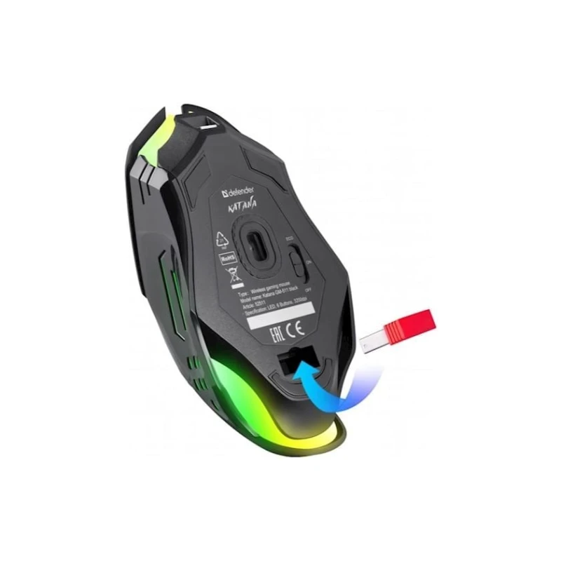 Siçan Defender Katana GM-511 Black Siçan Defender Katana GM-511 Black