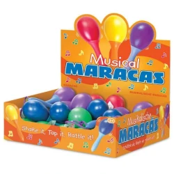 Маракас для детей One for Fun 08304, пластик, 12 см, 3+ лет, 1 шт, товар в ассортименте Маракас для детей One for Fun 08304, пластик, 12 см, 3+ лет, 1 шт, товар в ассортименте