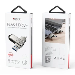 Флешка Yesido Yesido FL16 256 Гб 2in1
