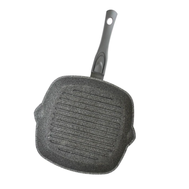 Сковородка-гриль Biol Granite Grey 26144P, 26 см, Алюминий, Серый Сковородка-гриль Biol Granite Grey 26144P, 26 см, Алюминий, Серый
