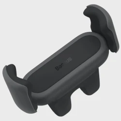 Автомобильный держатель для телефона Baseus Steel Cannon 2, Черный