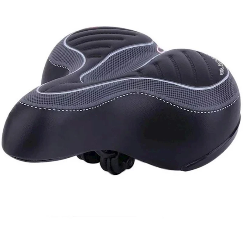 Седло для велосипеда Saddle 0051, черное/серое