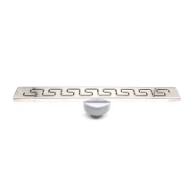 Yerüstü trap TM.17972, paslanmayan polad, 60x7 sm