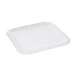Тарелка Wilmax WL-991228/A квадрат, 25.5 см, фарфор, белый