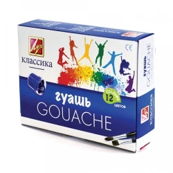 Гуашь Луч Классика, 12 цветов, 20 мл