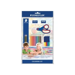 Школьный набор Staedtler Noris Malset Colouring Set, 19 предметов Школьный набор Staedtler Noris Malset Colouring Set, 19 предметов