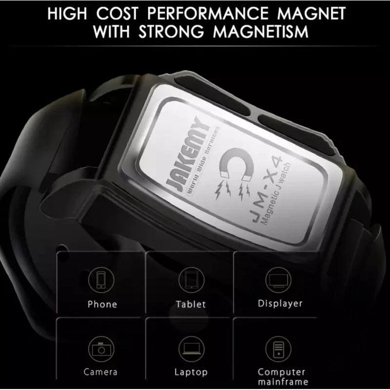 Maqnitli qolbaq Jakemy JM-X4, qara