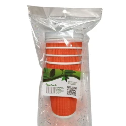 Набор одноразовых бумажных стаканов Biotech, с крышкой, 500 мл, 4 шт Набор одноразовых бумажных стаканов Biotech, с крышкой, 500 мл, 4 шт