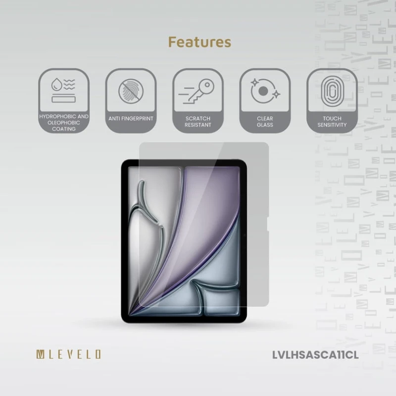 Qoruyucu şüşə Levelo High Silicone Aluminum Glass HD iPad 11
