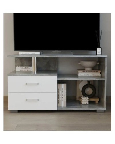 TV üçün tumba 3563_LETNEWBoxLegWhBet, LDSP, rəngbərəng, 50x43x90 sm
