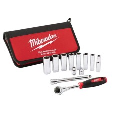 Başlıqlar dəsti Milwaukee Tradesman 3/8