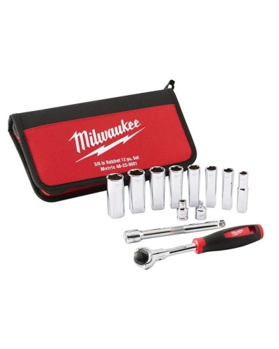 Başlıqlar dəsti Milwaukee Tradesman 3/8