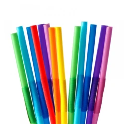 Набор одноразовых трубочек Loyal-523167119, разноцветный, 100 шт Набор одноразовых трубочек Loyal-523167119, разноцветный, 100 шт