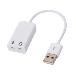 Звуковая карта USB 2.0 Virtual 7.1 Channel Audio 3D External Звуковая карта USB 2.0 Virtual 7.1 Channel Audio 3D External