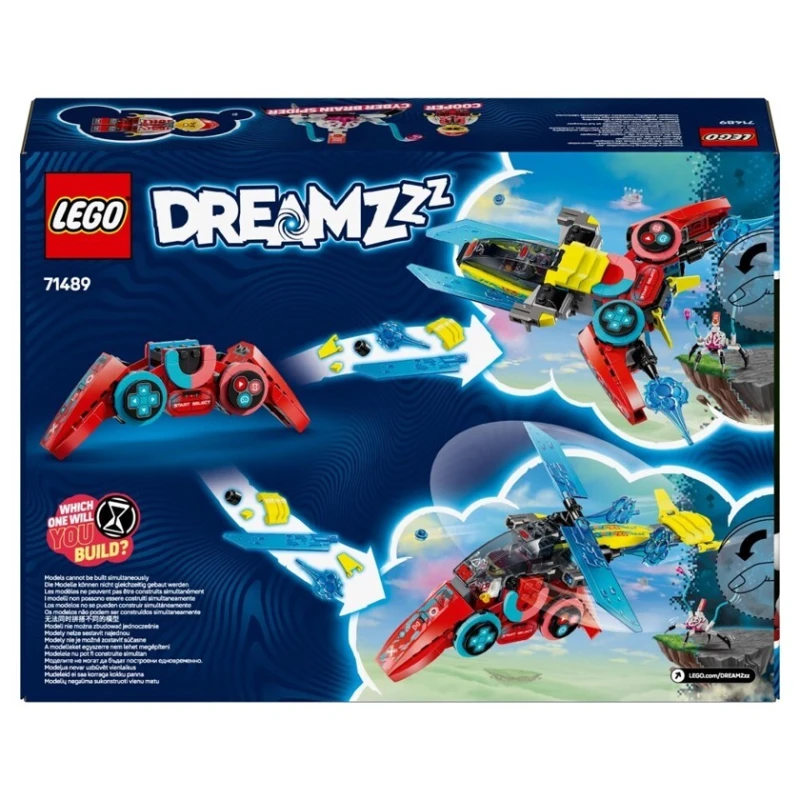 Конструктор LEGO Dreamzzz Cooper's Gaming Controller Jet 71489, 266 деталей, от 7 лет