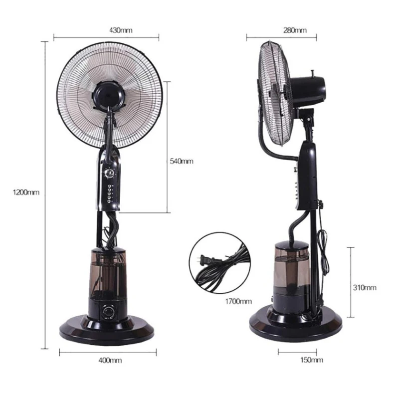 Ventilyator və nəmləndirici Manvac Premium