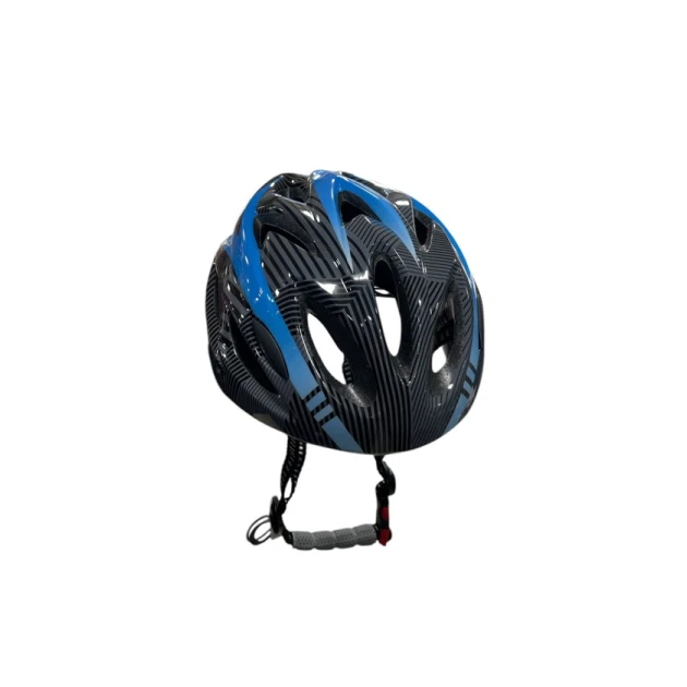 Velosiped dəbilqəsi kaska_25, boz/göy