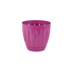 Горшок Serinova Papatya, 3 л, пластик, фиолетовый