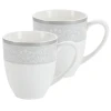 Набор кружек Gipfel Annet 42791, фарфор, белый, 300 мл Набор кружек Gipfel Annet 42791, фарфор, белый, 300 мл
