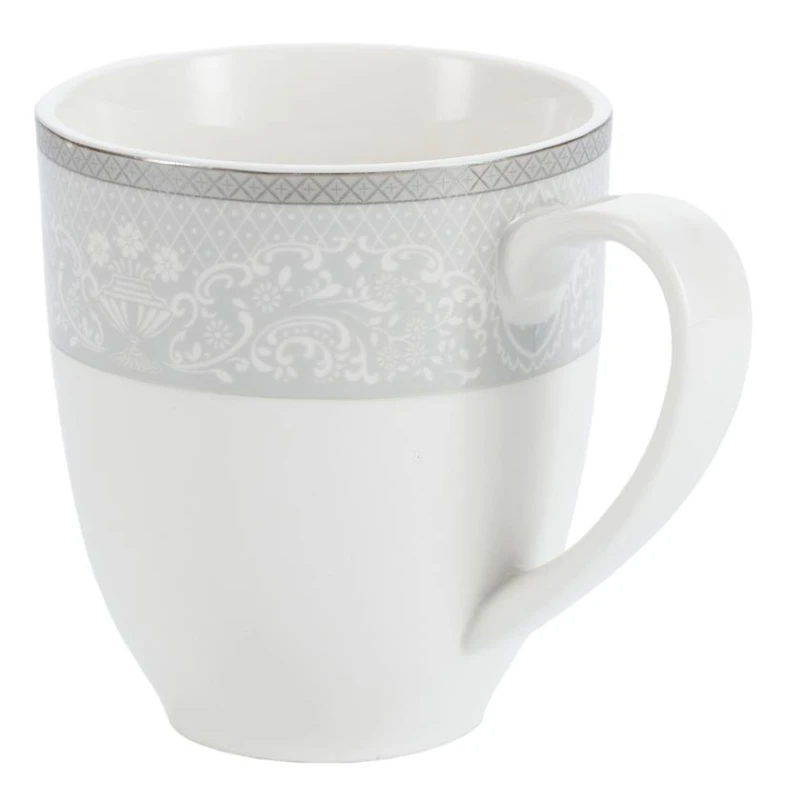 Набор кружек Gipfel Annet 42791, фарфор, белый, 300 мл Набор кружек Gipfel Annet 42791, фарфор, белый, 300 мл