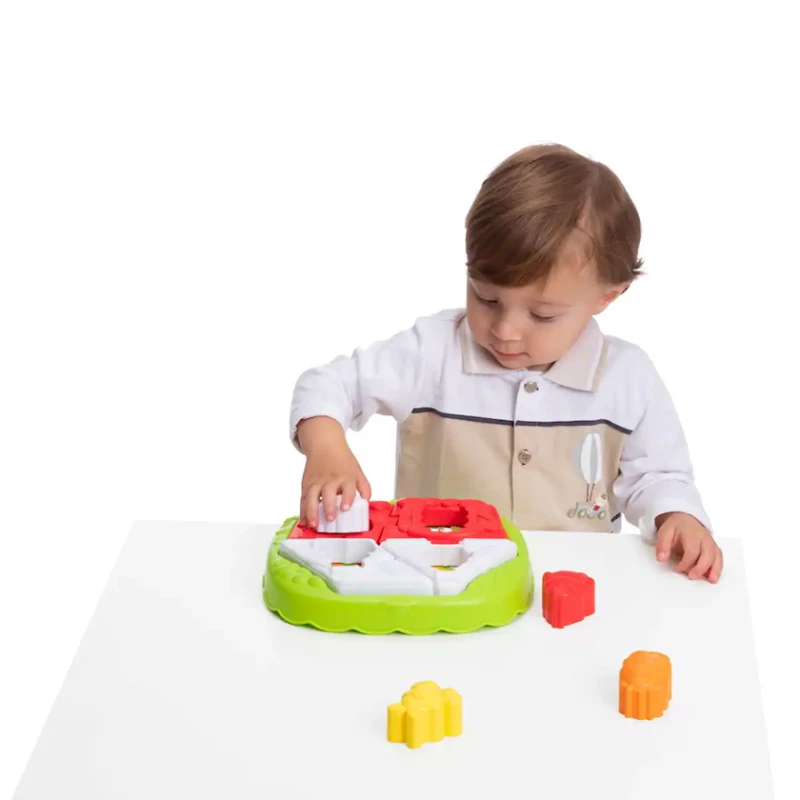 Развивающая игрушка Chicco Puzzle 2 in 1 House and Farm, пластик, от 1 года