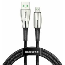 Кабель USB Baseus Втaterdrop Micro 4A 1 м Camrd-B01, Черный