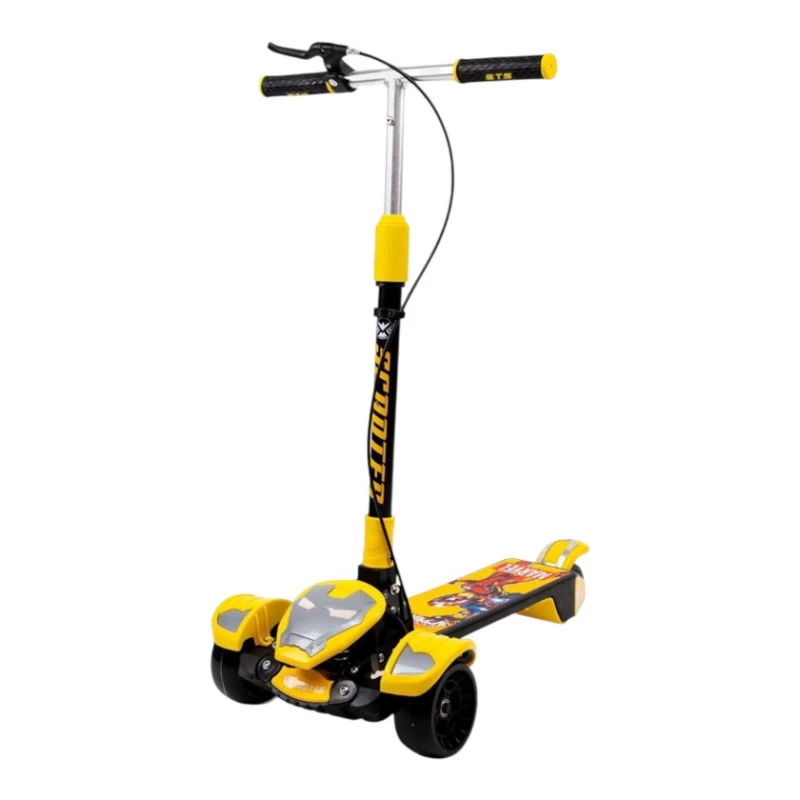 Детский самокат smr826, желтый