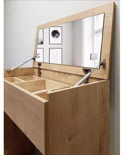 Tualet masası Art Mebel 32, ламинат, 75х80х45 sm, sonoma