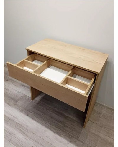 Tualet masası Art Mebel 32, ламинат, 75х80х45 sm, sonoma