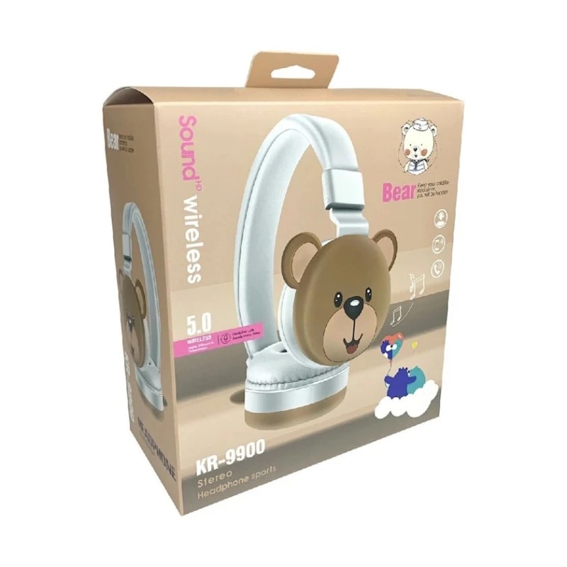 Simsiz qulaqlıq KR-9900 Bear White