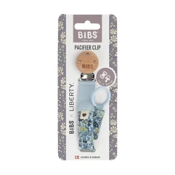 Держатель для пустышки BIBS x Liberty Chamomile Lawn Baby Blue Держатель для пустышки BIBS x Liberty Chamomile Lawn Baby Blue