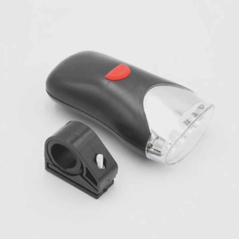 Велосипедный фонарь velofener, пластик, черный