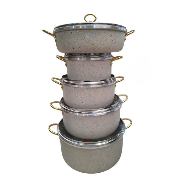 Набор кастрюль VIP SHA-00004398, серый, 20/24/28/32 см Набор кастрюль VIP SHA-00004398, серый, 20/24/28/32 см