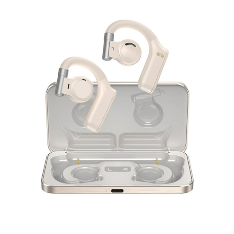 Беспроводные наушники Wiwu Clear Sound T18 Cream White