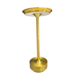 Masaüstü lampa SLZ-511, qızılı, 28 sm