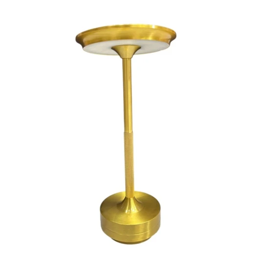 Masaüstü lampa SLZ-511, qızılı, 28 sm