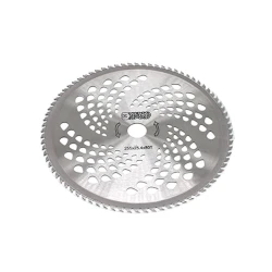 Диск для кустореза TM.23389 255x25.4 мм, 80 зубцов, серебристый Диск для кустореза TM.23389 255x25.4 мм, 80 зубцов, серебристый