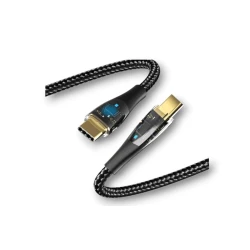 Kabel USB Estan 112Z-C Type-C to Type-C, qara