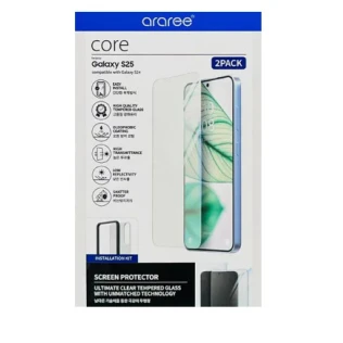 Защитное стекло Araree Clear Screen Protector для Samsung S 25 Plus Защитное стекло Araree Clear Screen Protector для Samsung S 25 Plus