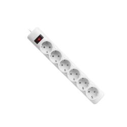 Сетевой фильтр Defender DFS 153 3 м, 6-розеточный (99490)